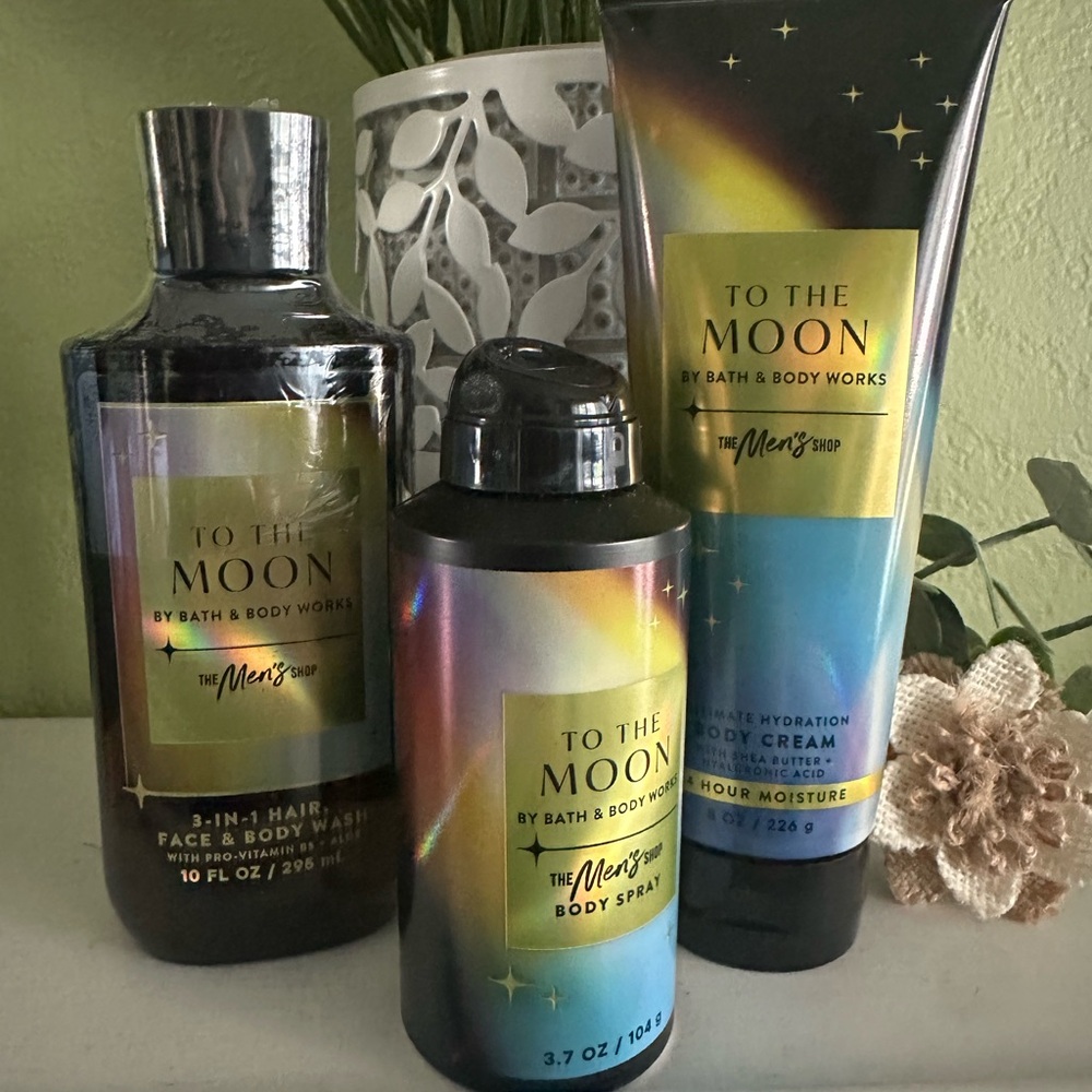 Bath & Body Works To The Moon MENS collection